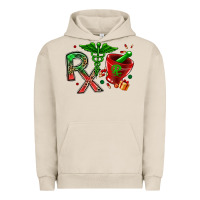 Pigment French Oak rx christmas pharmacy Urban Hoodie - MaliasSmallBusiness
