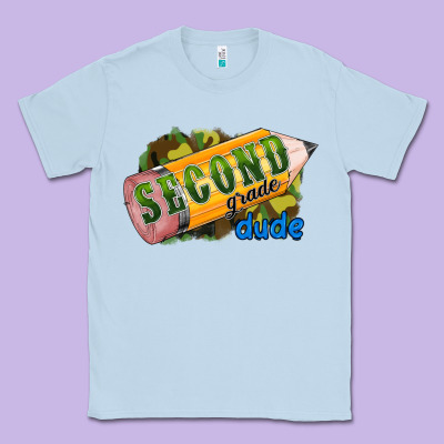 Second Grade Dude Classic Tee Designed By Ranaportraitstore
