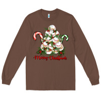Chestnut merry christmas baseball Long Sleeve Tee - RanaPortraitStore