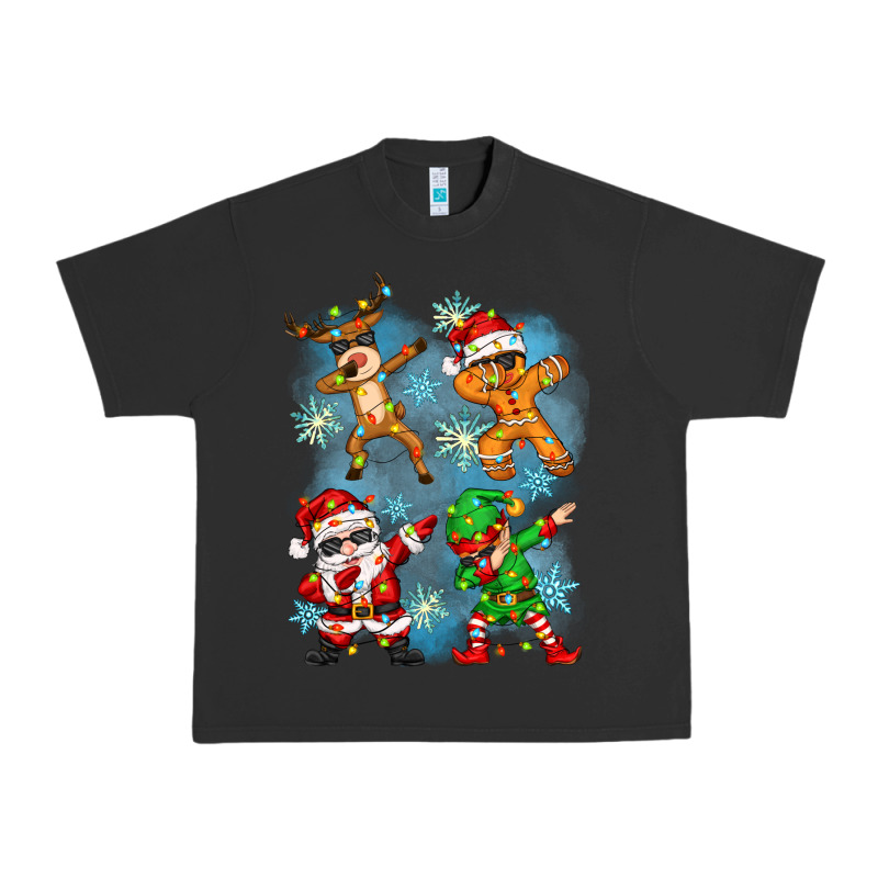 Dabbing Christmas Urban Heavy Tee by Zillion Design Studio | Teevron
