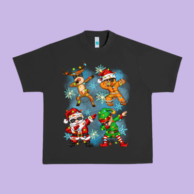 Urban Heavy Tee dabbing christmas