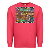 Cardinal easter bunny egg cowhide leopard Premium Sweatshirt - Artiststas