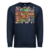 Navy easter bunny egg cowhide leopard Premium Sweatshirt - Artiststas