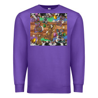 Purple easter bunny egg cowhide leopard Premium Sweatshirt - Artiststas