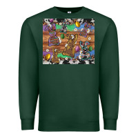 Sports Green easter bunny egg cowhide leopard Premium Sweatshirt - Artiststas