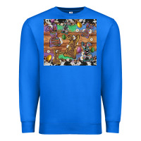 True Royal easter bunny egg cowhide leopard Premium Sweatshirt - Artiststas