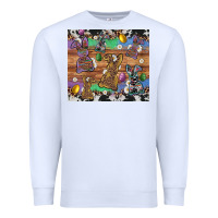 White easter bunny egg cowhide leopard Premium Sweatshirt - Artiststas