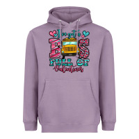 Lavender i've got a bus full of valentines school bus Heavyweight Hoodie - Jasminsmagicworld