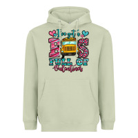 Matcha i've got a bus full of valentines school bus Heavyweight Hoodie - Jasminsmagicworld
