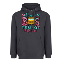 Smoke i've got a bus full of valentines school bus Heavyweight Hoodie - Jasminsmagicworld