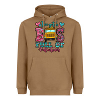 Toasted Coconut i've got a bus full of valentines school bus Heavyweight Hoodie - Jasminsmagicworld