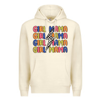 Sandshell girl mama lightning bolt Premium Hoodie - MaliasSmallBusiness