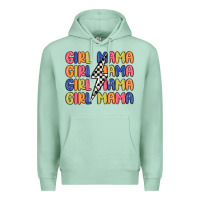 Seafoam girl mama lightning bolt Premium Hoodie - MaliasSmallBusiness