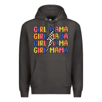 Smoke girl mama lightning bolt Premium Hoodie - MaliasSmallBusiness
