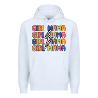 White girl mama lightning bolt Premium Hoodie - MaliasSmallBusiness