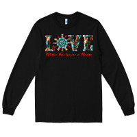 Black love make this house a home Long Sleeve Tee - RanaPortraitStore