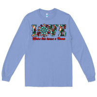 Colony Blue love make this house a home Long Sleeve Tee - RanaPortraitStore