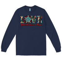 Navy love make this house a home Long Sleeve Tee - RanaPortraitStore