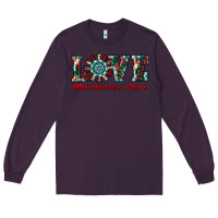 Plum love make this house a home Long Sleeve Tee - RanaPortraitStore