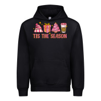 Black tis the season Urban Hoodie - MaliasSmallBusiness