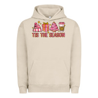 Pigment French Oak tis the season Urban Hoodie - MaliasSmallBusiness