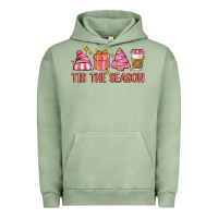 Pigment Oil Green tis the season Urban Hoodie - MaliasSmallBusiness
