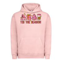 Pigment Salmon tis the season Urban Hoodie - MaliasSmallBusiness