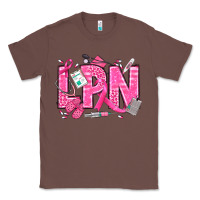 Chestnut Breast Cancer LPN Licensed Practical Nurse Classic Tee - texasbilliewilder