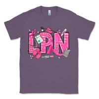 Lavender Breast Cancer LPN Licensed Practical Nurse Classic Tee - texasbilliewilder