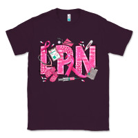 Plum Breast Cancer LPN Licensed Practical Nurse Classic Tee - texasbilliewilder
