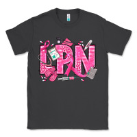 Smoke Breast Cancer LPN Licensed Practical Nurse Classic Tee - texasbilliewilder