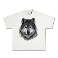 Pistachio Wolf Urban Heavy Tee - RanaPortraitStore