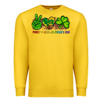Lemon peace love st patty's day Premium Sweatshirt - Artiststas