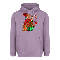 Lavender christmas cupcake Heavyweight Hoodie - AdoDesignShop