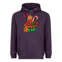 Plum christmas cupcake Heavyweight Hoodie - AdoDesignShop
