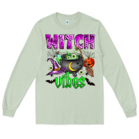 Matcha witch vibes Long Sleeve Tee - Zillion Design Studio