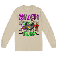 Mushroom witch vibes Long Sleeve Tee - Zillion Design Studio