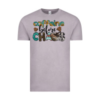 Vintage Zinc western caffeine before chaos Vintage Tee - BarkalooDesign