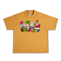 Peanut Butter puerto rico coffee cups Urban Heavy Tee - texasbilliewilder