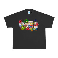 Puerto Rico Coffee Cups Urban Heavy Tee | Teevron