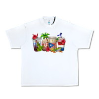 White puerto rico coffee cups Urban Heavy Tee - texasbilliewilder