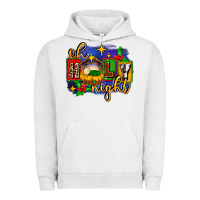 Pigment Lunar Rock oh holy night with baby jesus for christmas Urban Hoodie - MaliasSmallBusiness