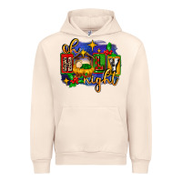 Sandshell oh holy night with baby jesus for christmas Urban Hoodie - MaliasSmallBusiness