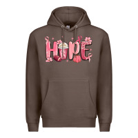 Coffee breast cancer awareness hope Premium Hoodie - MaliasSmallBusiness