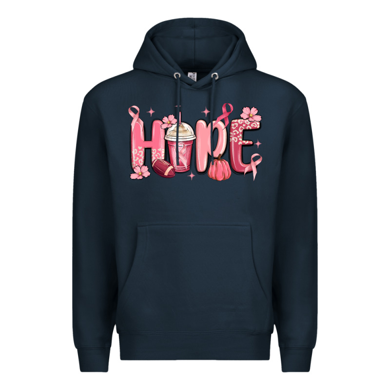 Breast Cancer Awareness Hope Premium Hoodie by MaliasSmallBusiness | Teevron