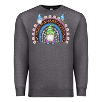 Charcoal Heather easter gnome rainbow Premium Sweatshirt - Artiststas