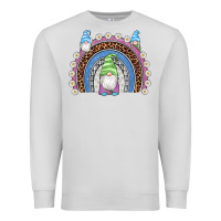 Dove Grey easter gnome rainbow Premium Sweatshirt - Artiststas