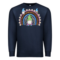 Navy easter gnome rainbow Premium Sweatshirt - Artiststas