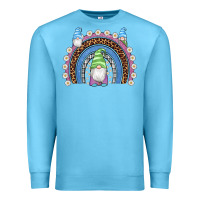 Ocean Blue easter gnome rainbow Premium Sweatshirt - Artiststas
