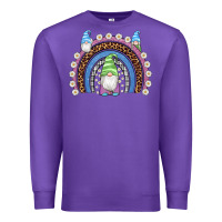 Purple easter gnome rainbow Premium Sweatshirt - Artiststas